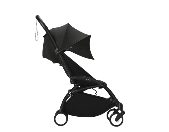 Коляска прогулочная Stokke YOYO3 Black — компактная для ручной клади
